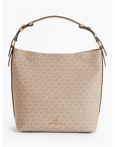 Michael Kors Signature Lucy Medium Hobo Shoulder 